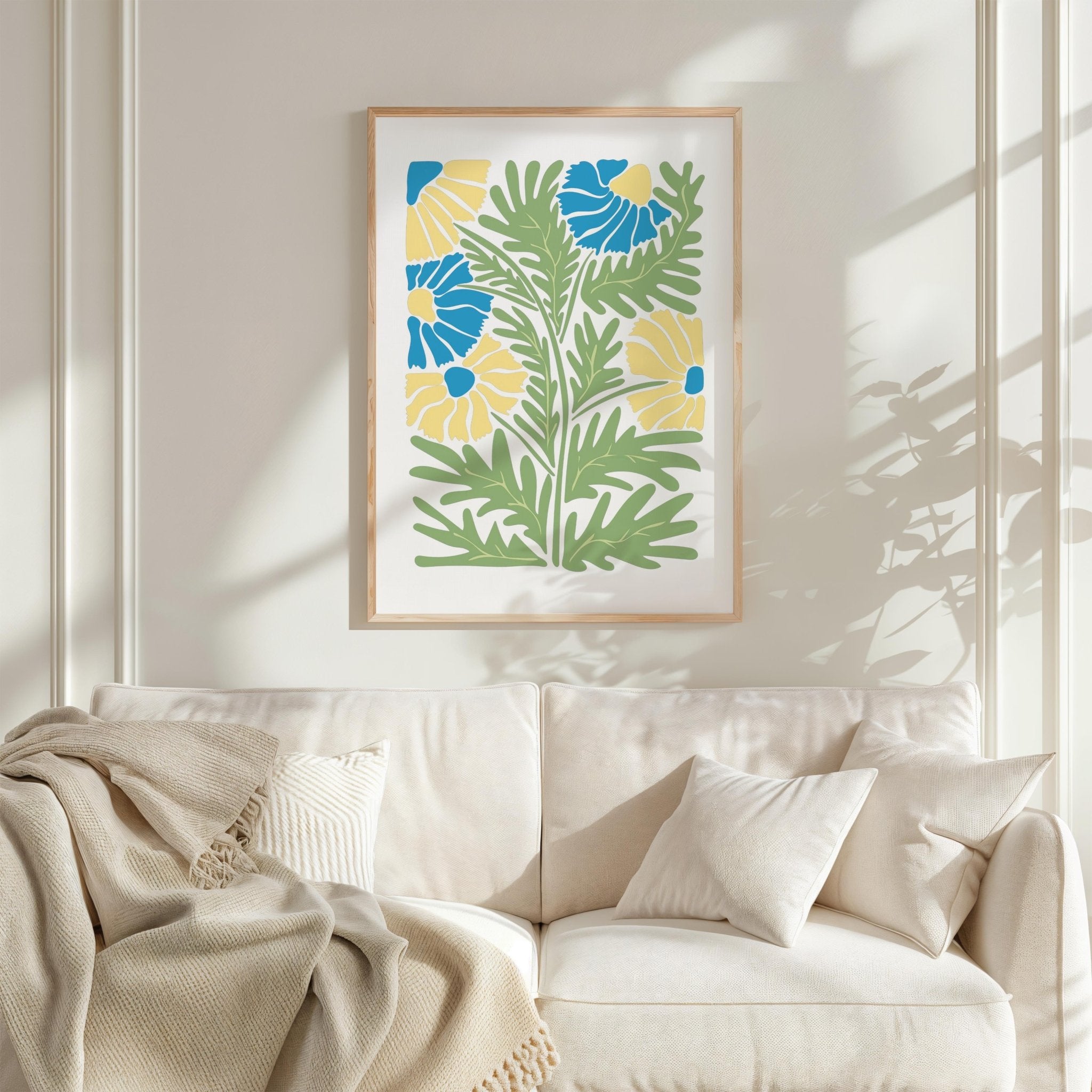 Abstract Flower Poster - Poster - Flower Poster