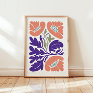 Abstract Flower Poster - Poster - Flower Poster