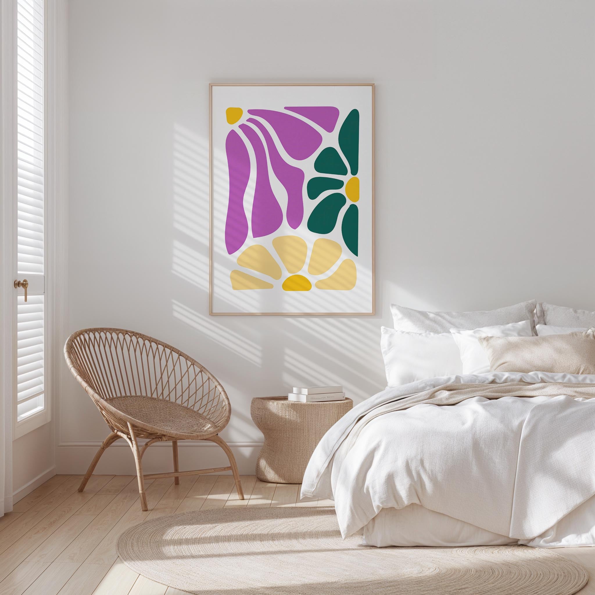 Abstract Flower Poster - Poster - Flower Poster