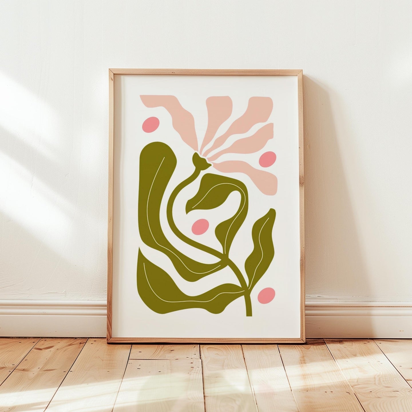 Abstract Flower Poster - Poster - Flower Poster