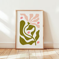 Abstract Flower Poster - Poster - Flower Poster