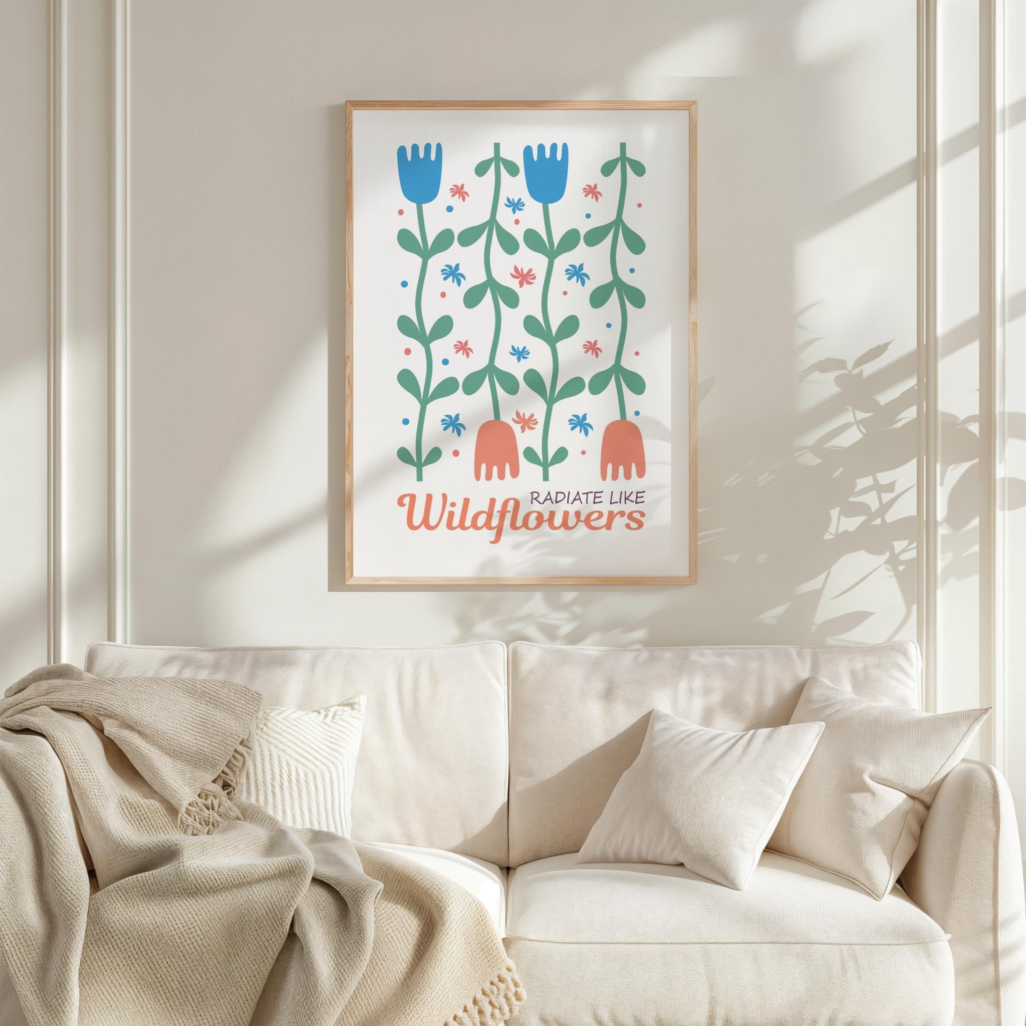 Abstract Flower Poster - Poster - Flower Poster