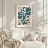Abstract Flower Poster - Poster - Flower Poster