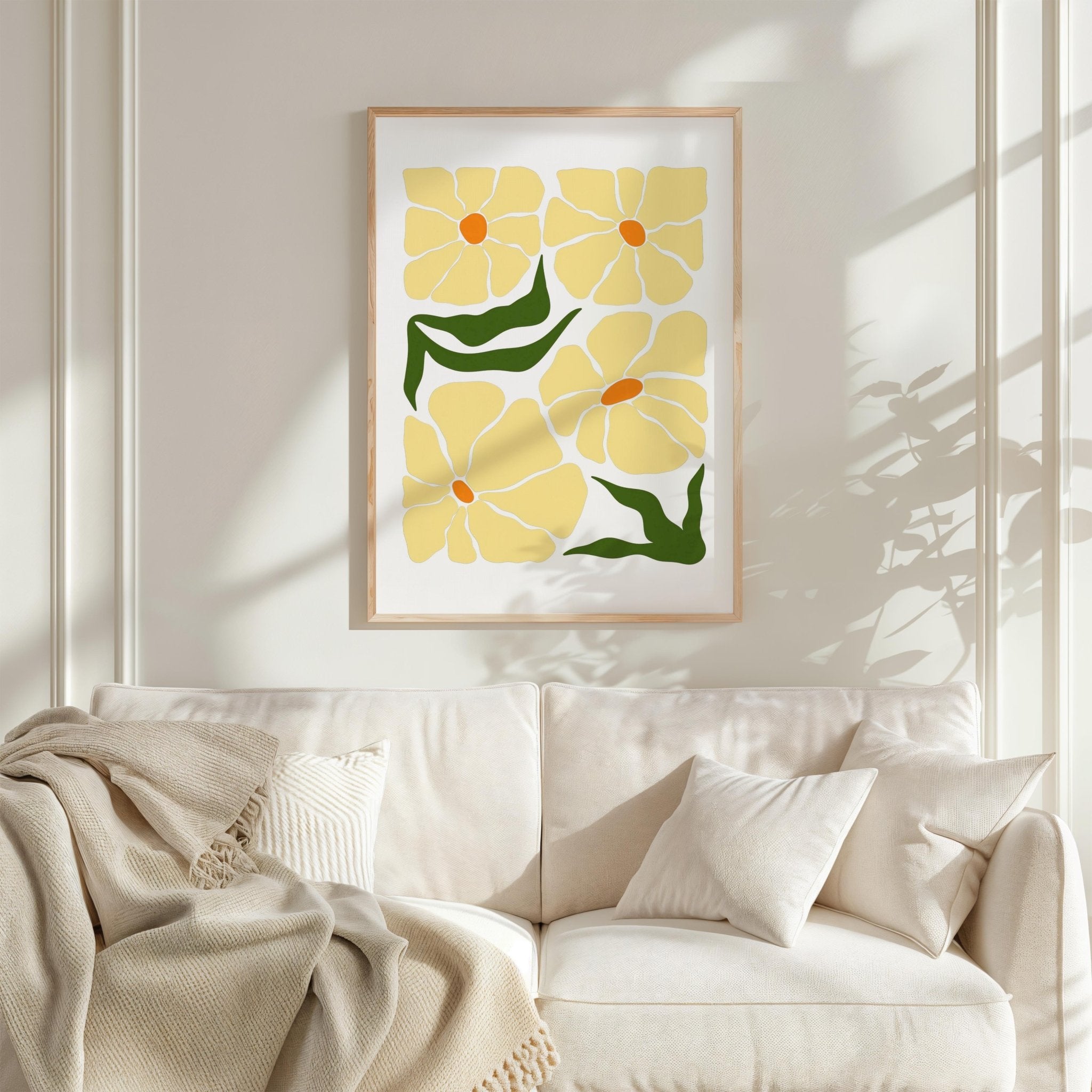 Abstract Flower Poster - Poster - Flower Poster