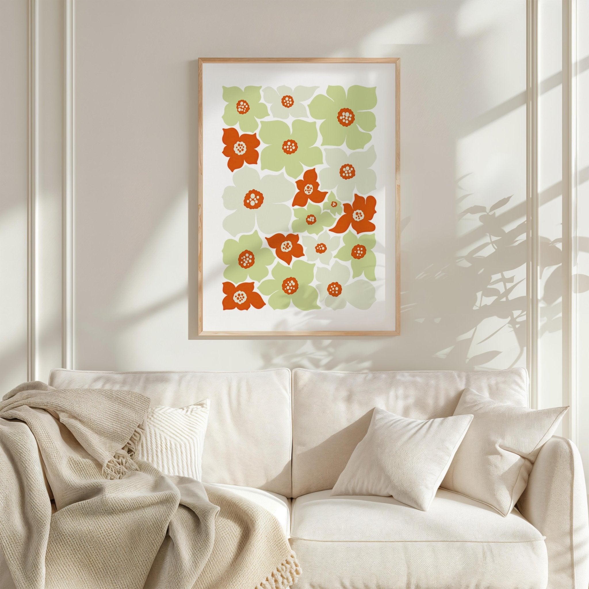 Abstract Flower Poster - Poster - Flower Poster