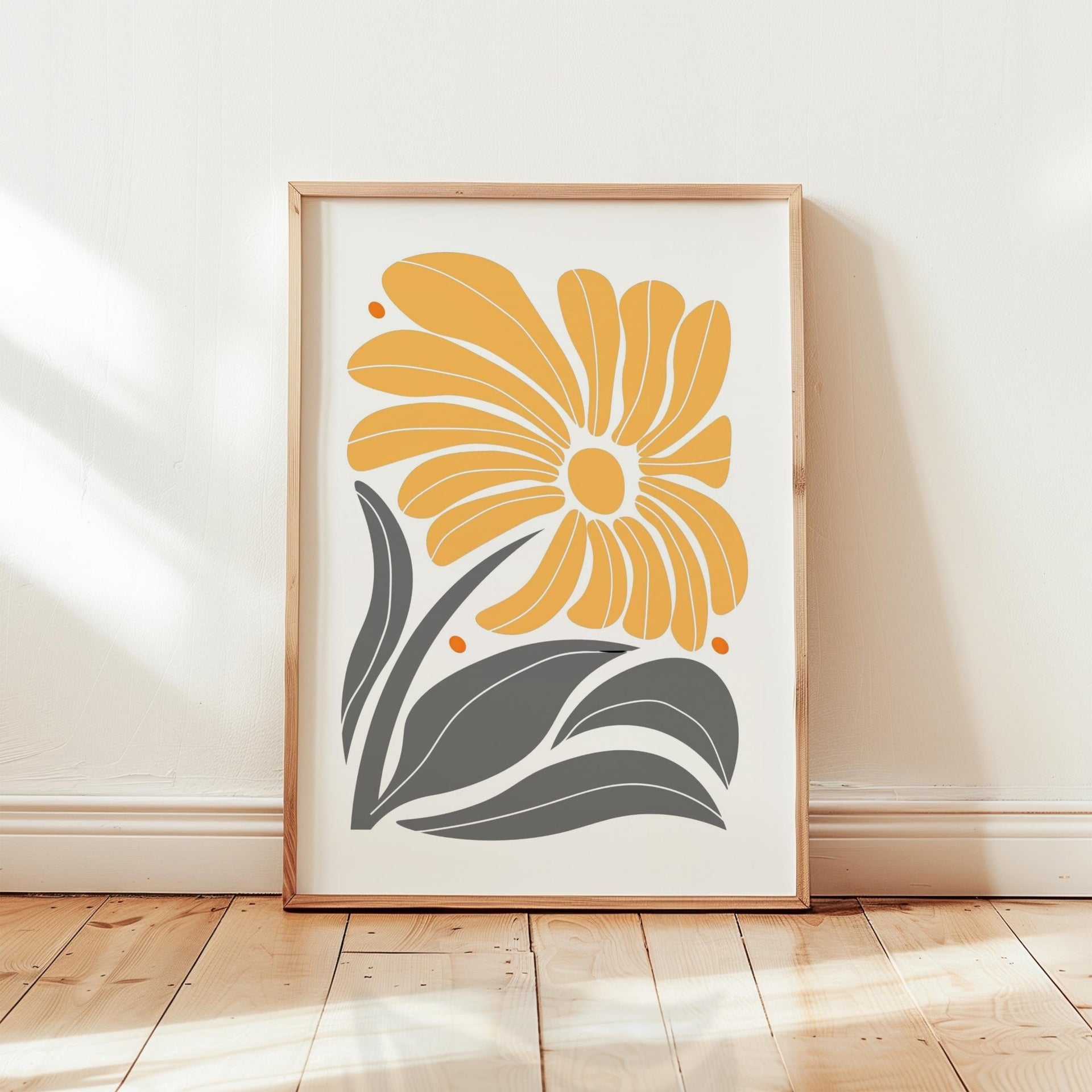 Abstract Flower Poster - Poster - Flower Poster