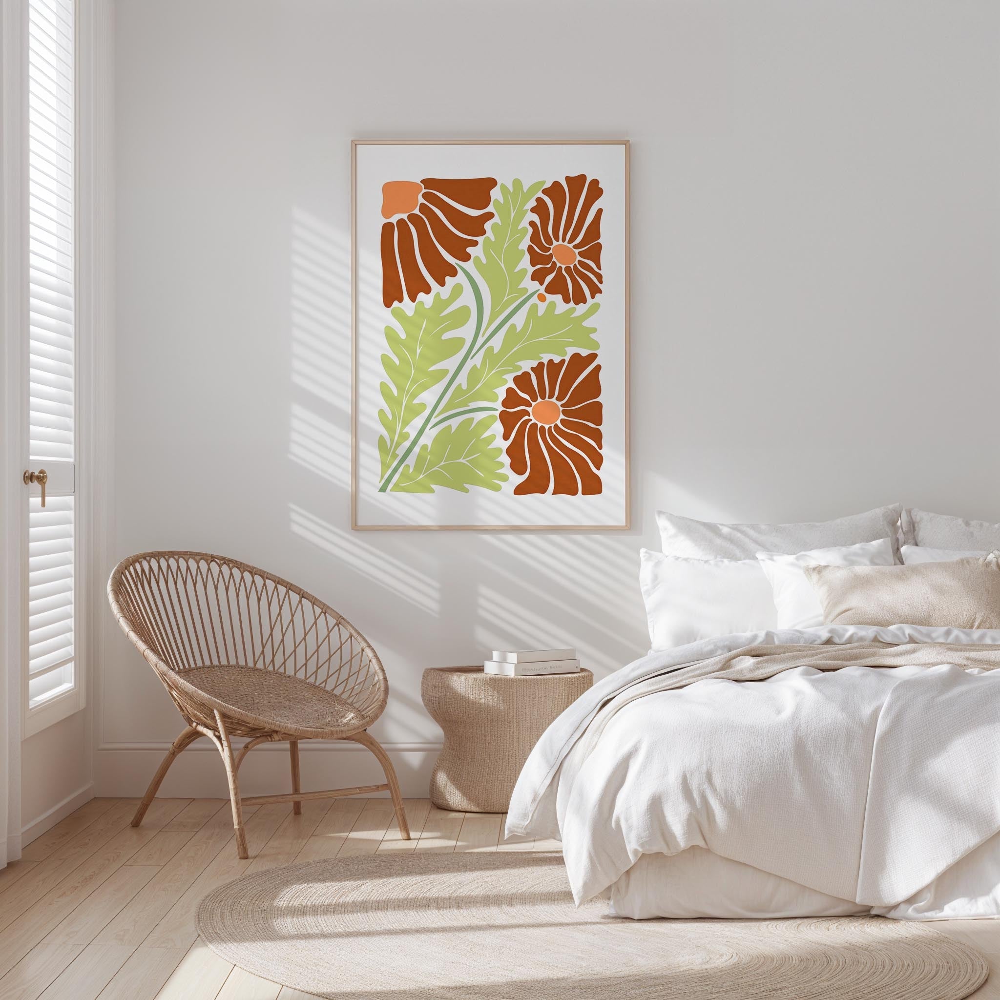 Abstract Flower Poster - Poster - Flower Poster