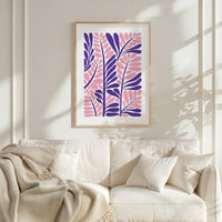 Abstract Flower Poster - Poster - Flower Poster