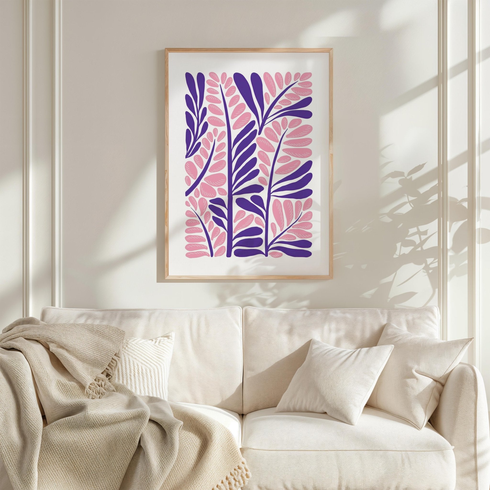 Abstract Flower Poster - Poster - Flower Poster