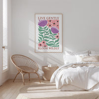 Abstract Flower Poster - Poster - Flower Poster