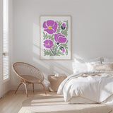 Abstract Flower Poster - Poster - Flower Poster