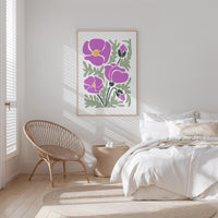 Abstract Flower Poster - Poster - Flower Poster