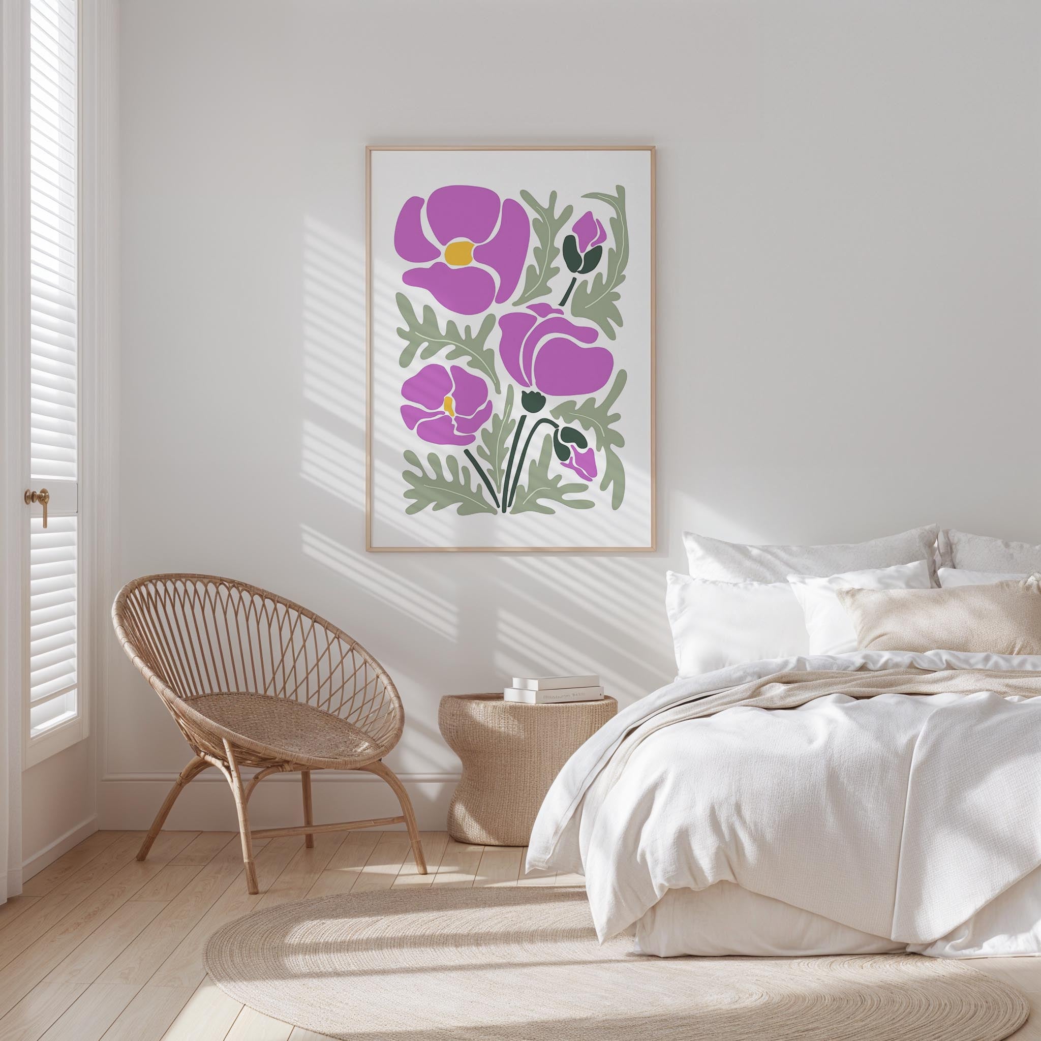 Abstract Flower Poster - Poster - Flower Poster
