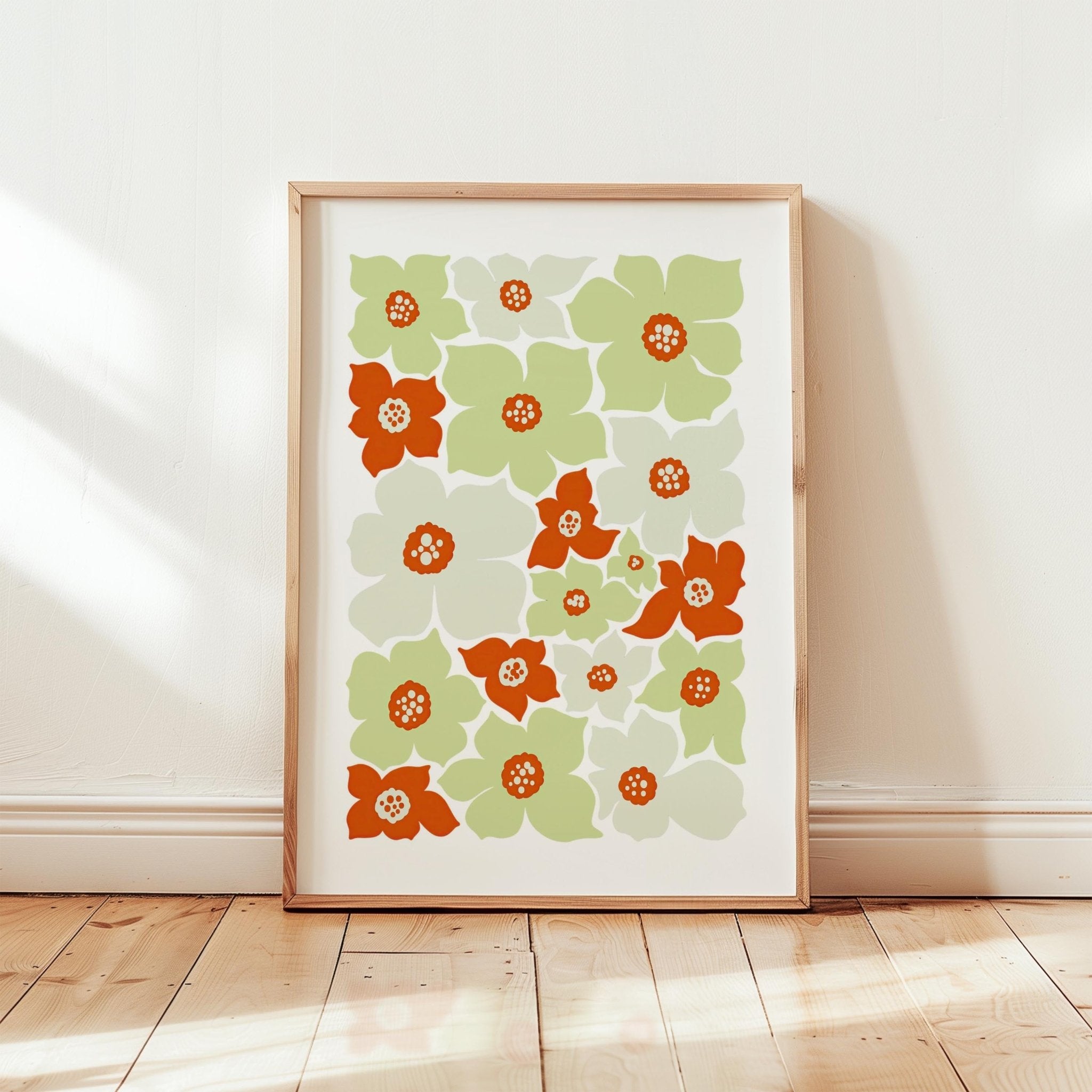Abstract Flower Poster - Poster - Flower Poster