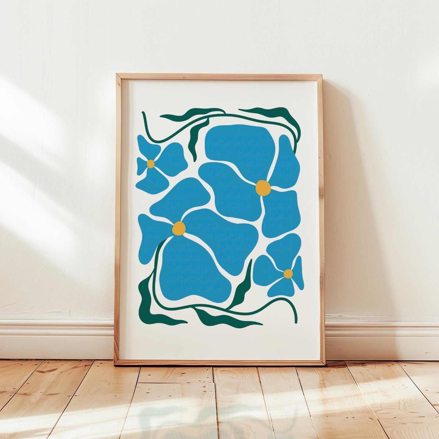 Abstract Flower Poster - Poster - Flower Poster