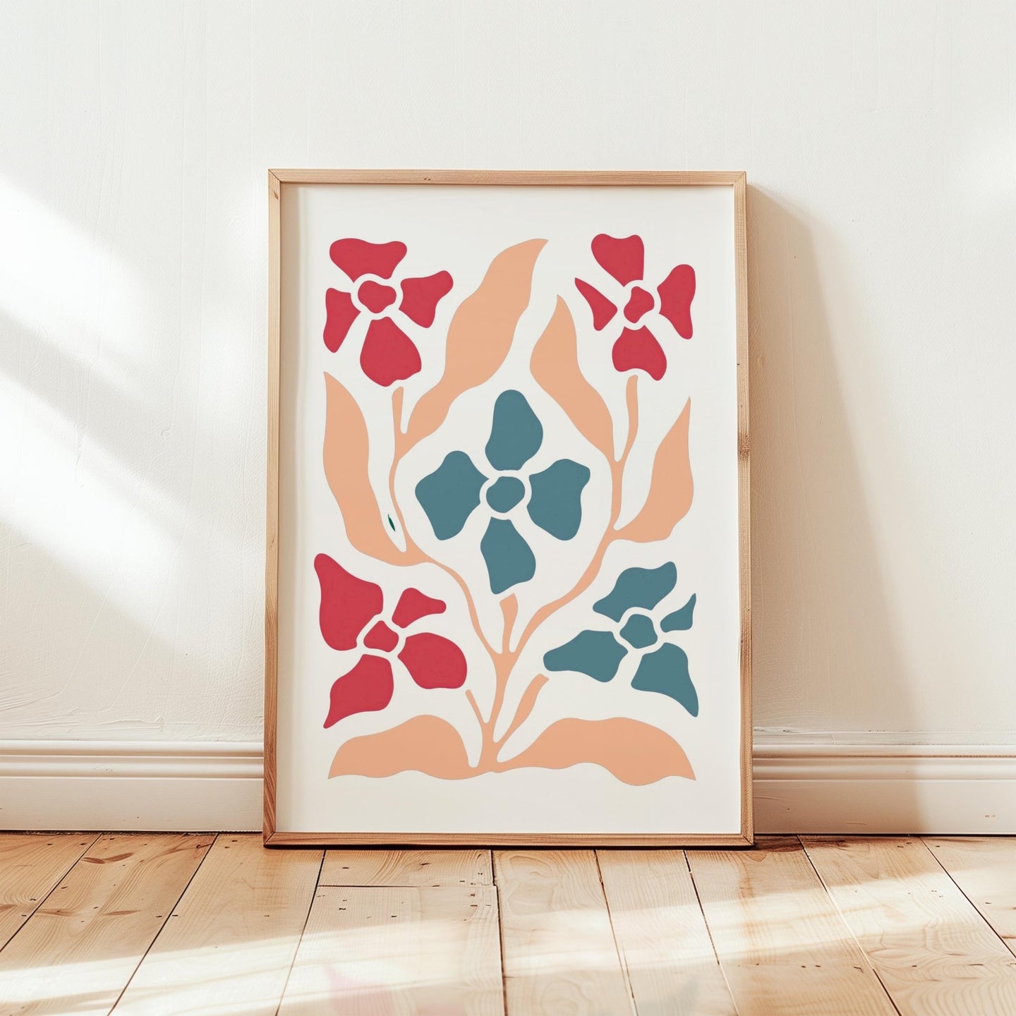 Abstract Flower Poster - Poster - Flower Poster
