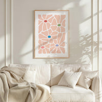 Abstract Flower Poster - Poster - Flower Poster