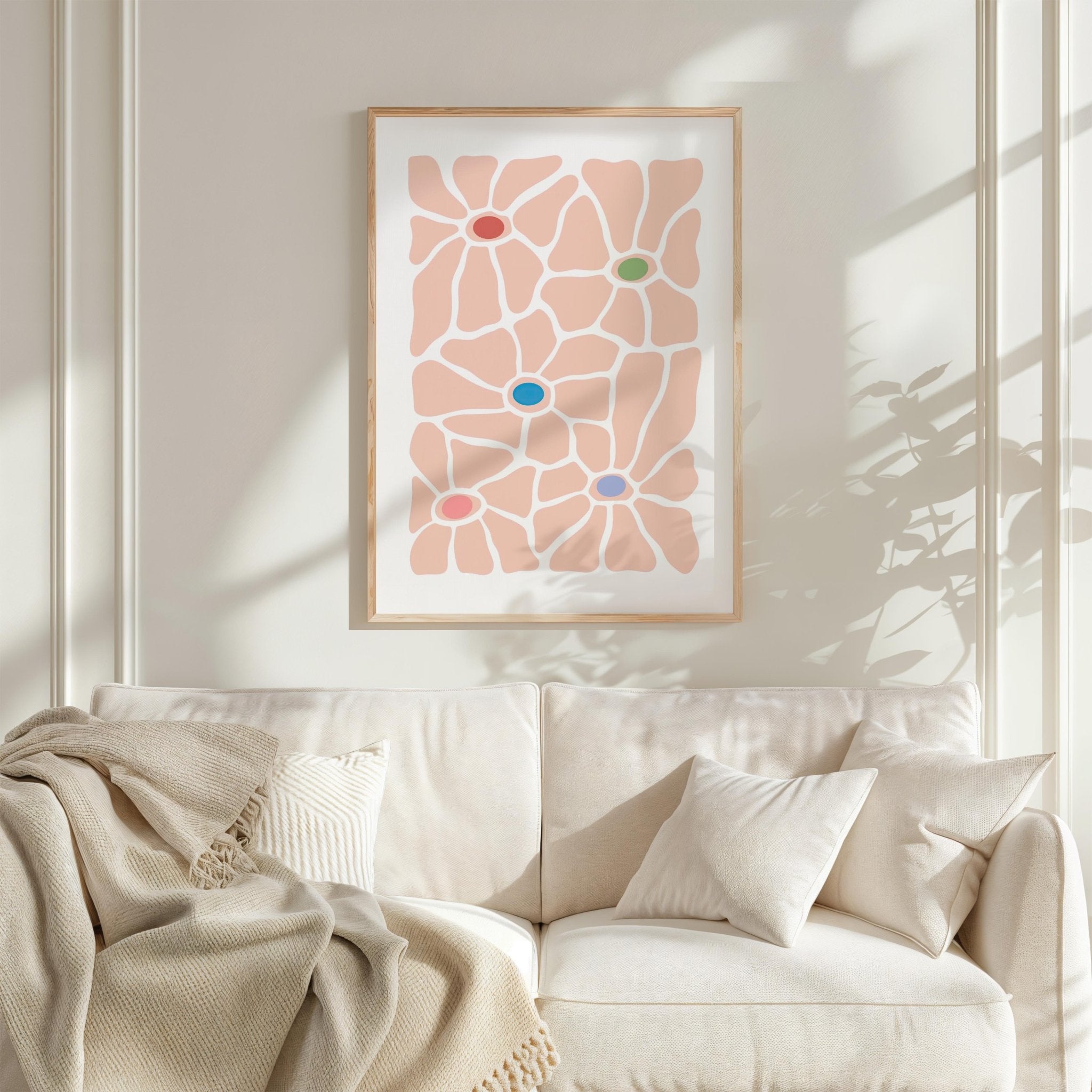Abstract Flower Poster - Poster - Flower Poster