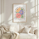 Abstract Flower Poster - Poster - Flower Poster