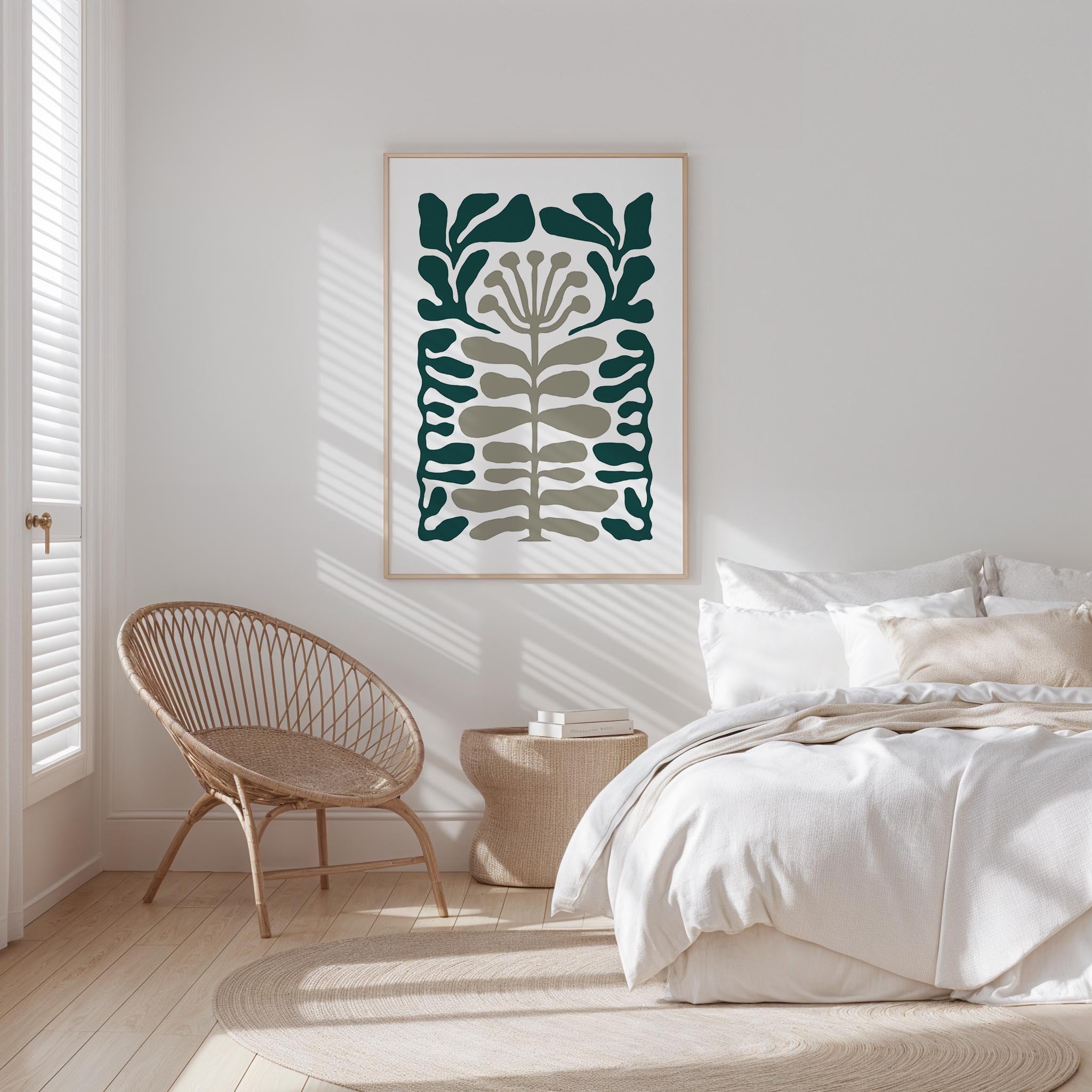 Abstract Flower Poster - Poster - Flower Poster