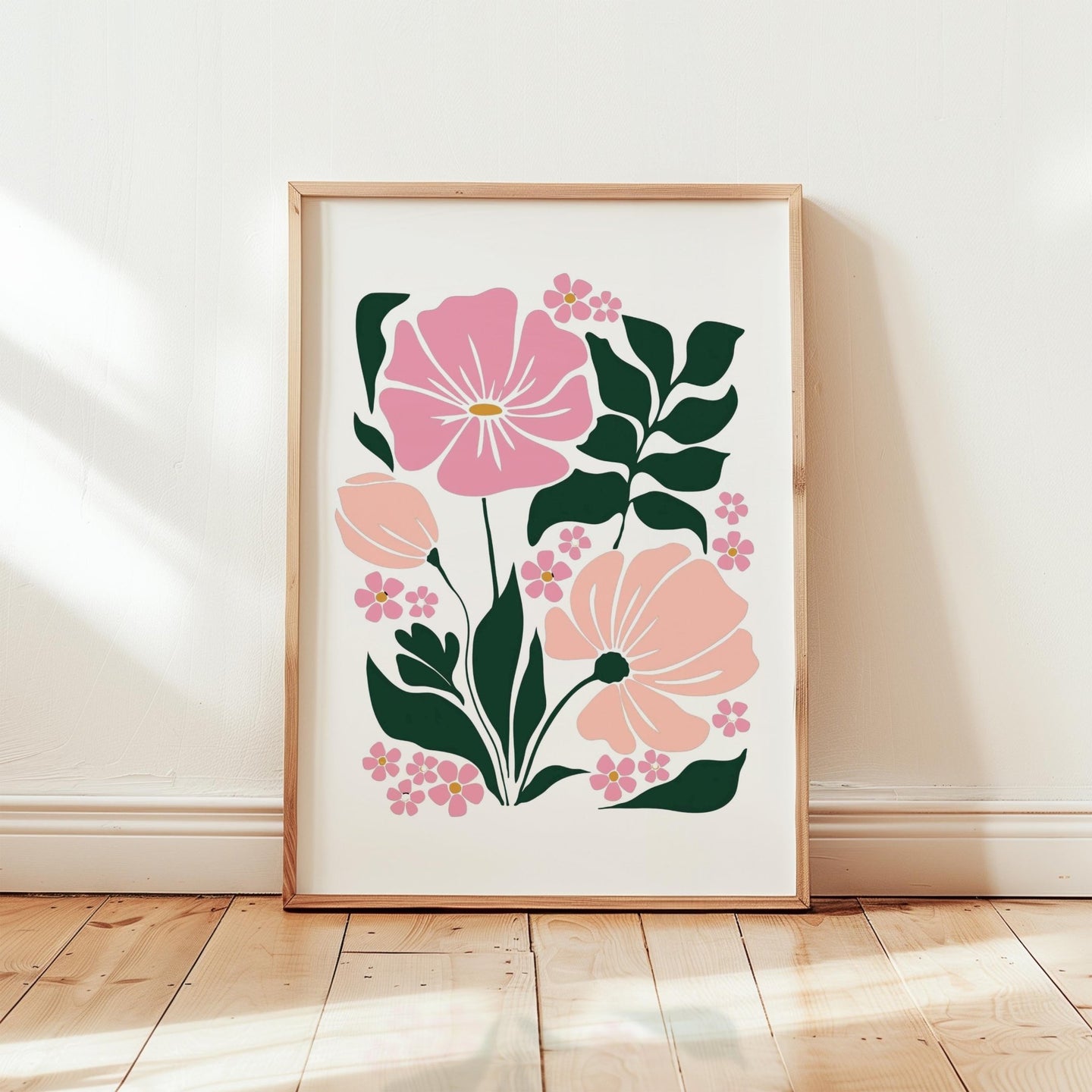 Abstract Flower Poster - Poster - Flower Poster