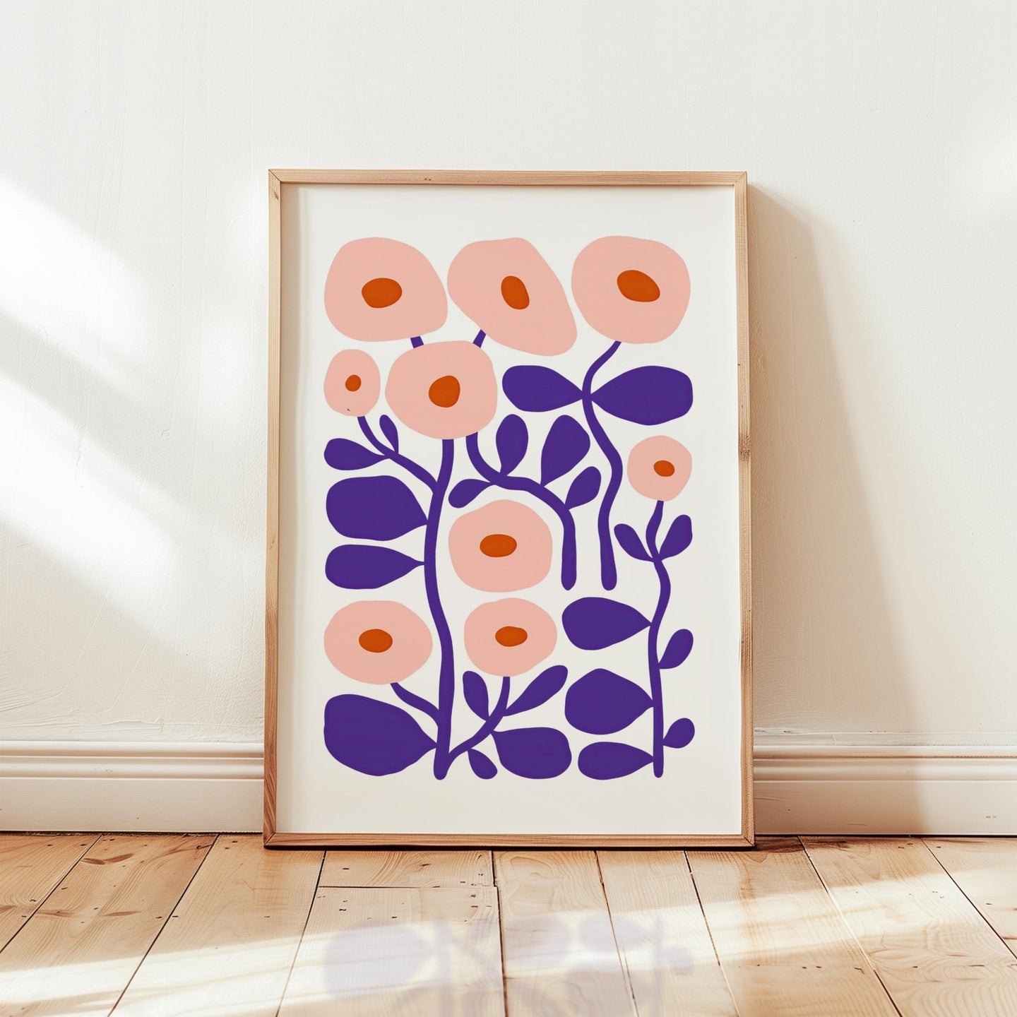 Abstract Flower Poster - Poster - Flower Poster