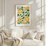 Abstract Flower Poster - Poster - Flower Poster