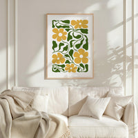 Abstract Flower Poster - Poster - Flower Poster