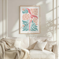 Abstract Flower Poster - Poster - Flower Poster