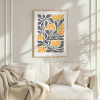 Abstract Flower Poster - Poster - Flower Poster