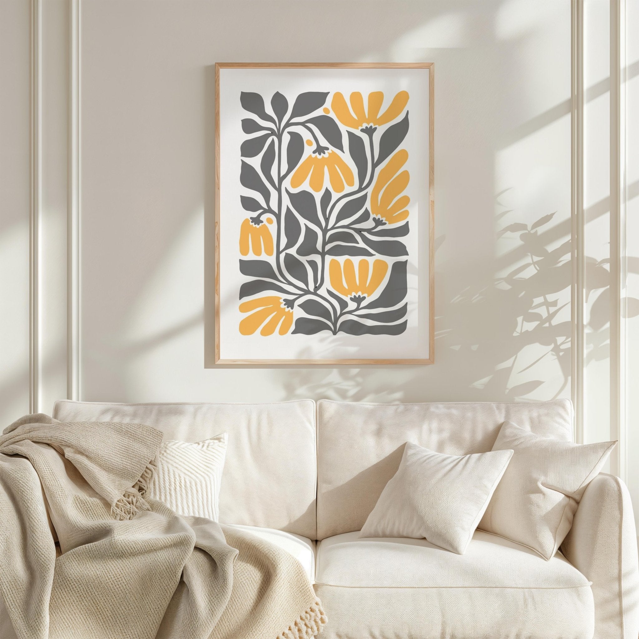 Abstract Flower Poster - Poster - Flower Poster