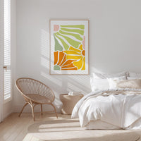 Abstract Flower Poster - Poster - Flower Poster