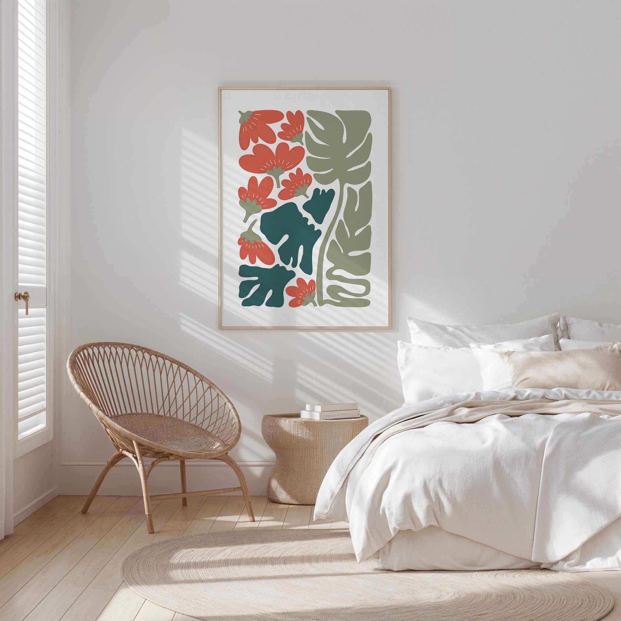 Abstract Flower Poster - Poster - Flower Poster