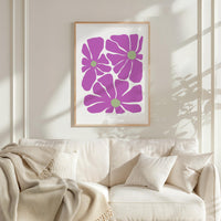 Abstract Flower Poster - Poster - Flower Poster