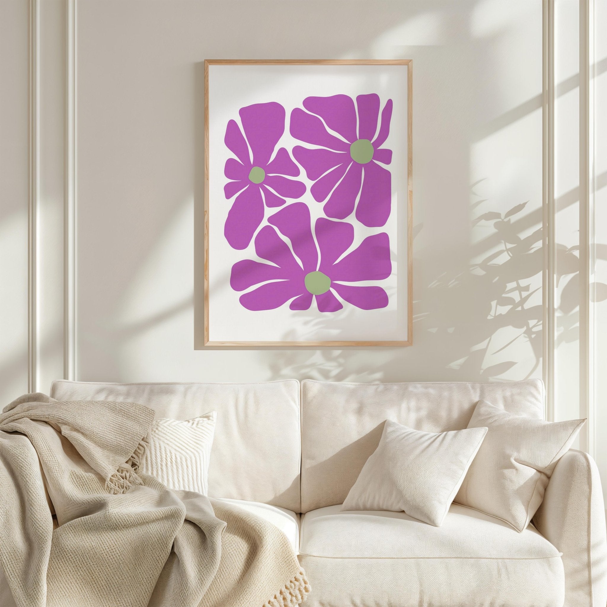 Abstract Flower Poster - Poster - Flower Poster