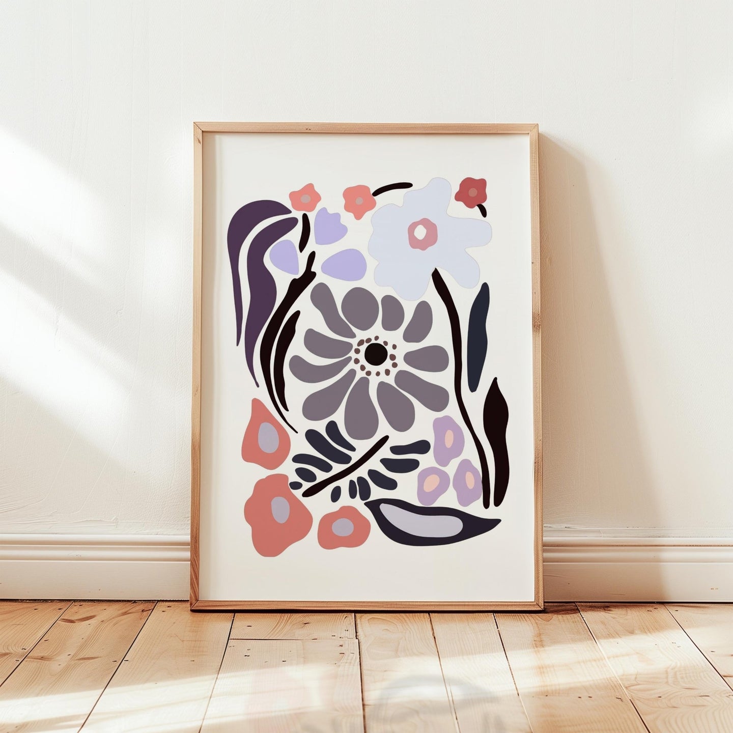 Abstract Flower Poster - Poster - Flower Poster
