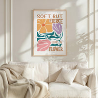 Abstract Flower Poster - Poster - Flower Poster