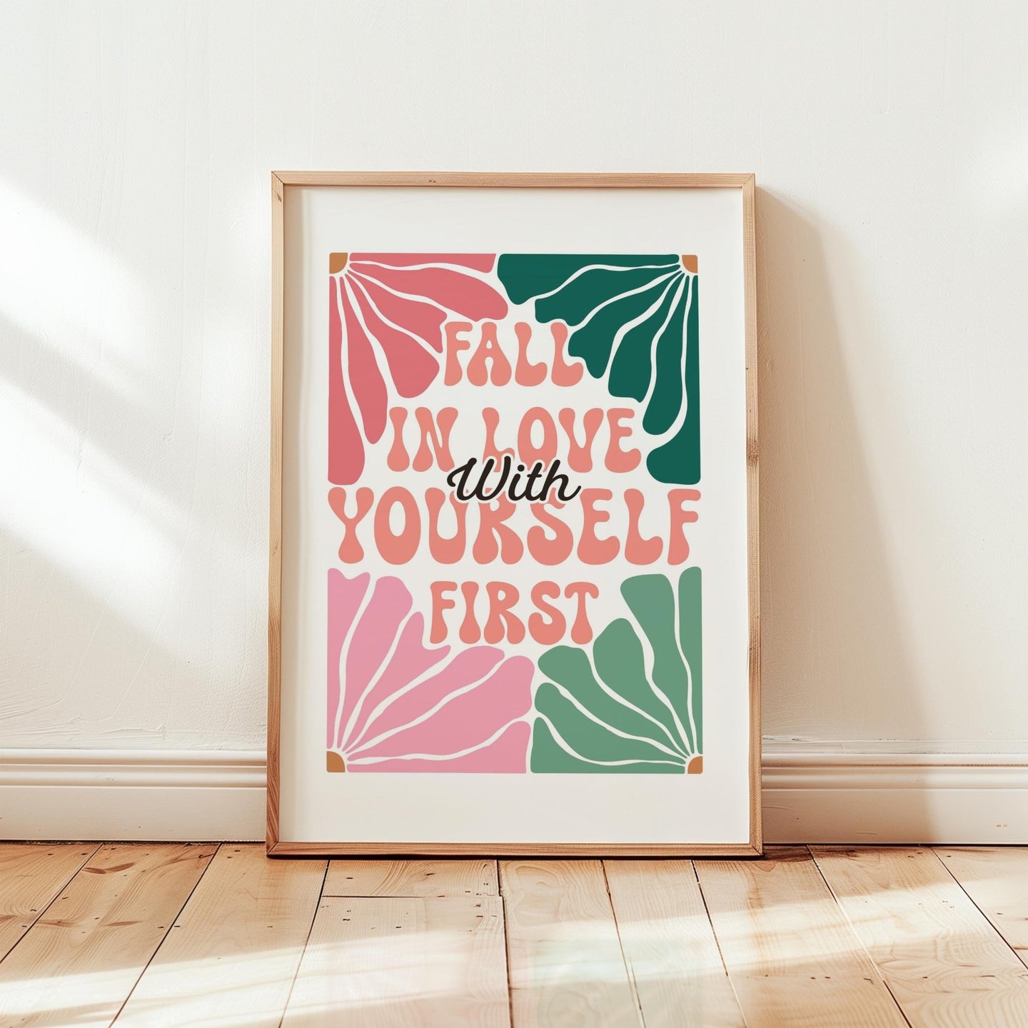 Abstract Flower Poster - Poster - Flower Poster