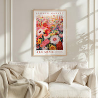 Algarve Flower Market Poster - Poster - Flower Poster