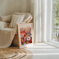 Algarve Flower Market Poster - Poster - Flower Poster