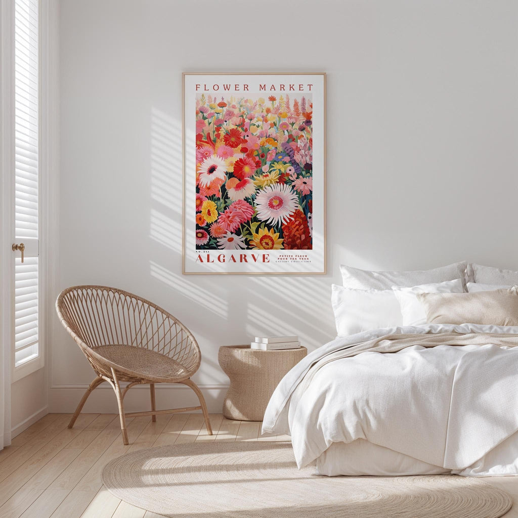 Algarve Flower Market Poster - Poster - Flower Poster