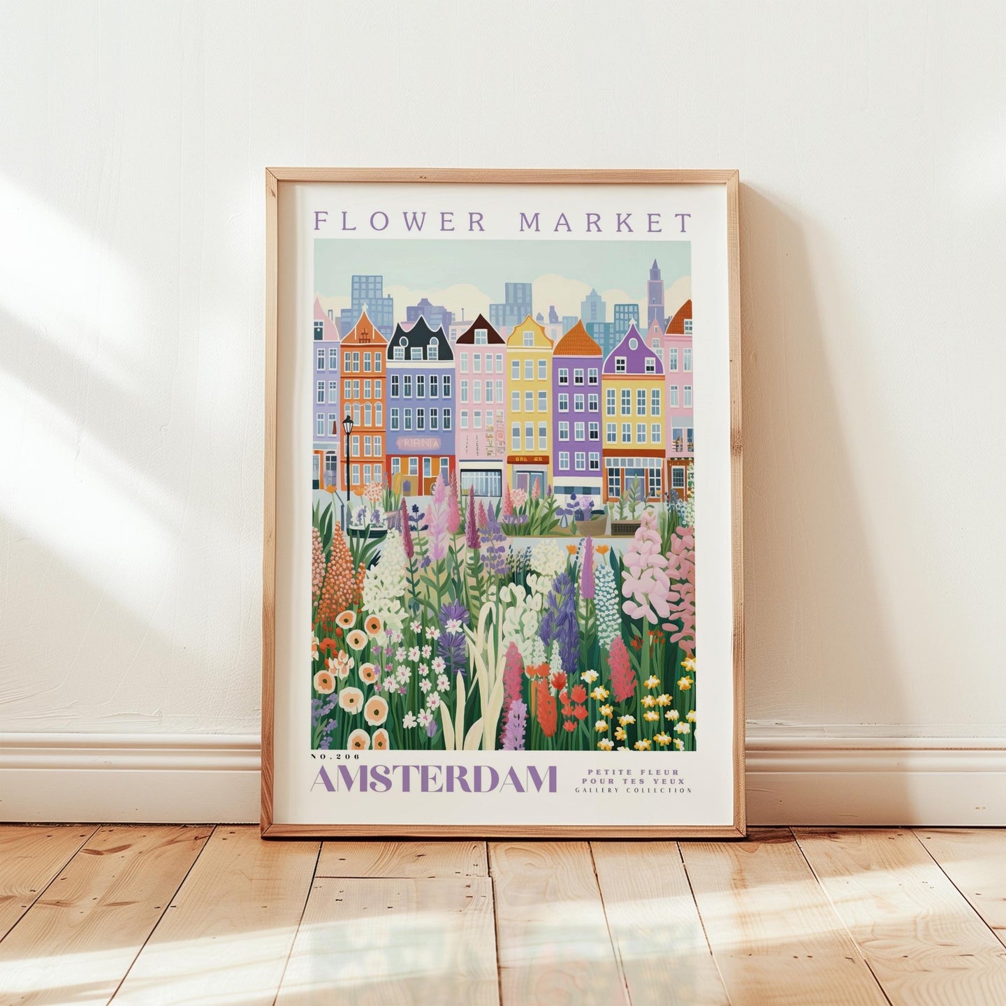Amsterdam Flower Market Poster - Poster - Flower Poster