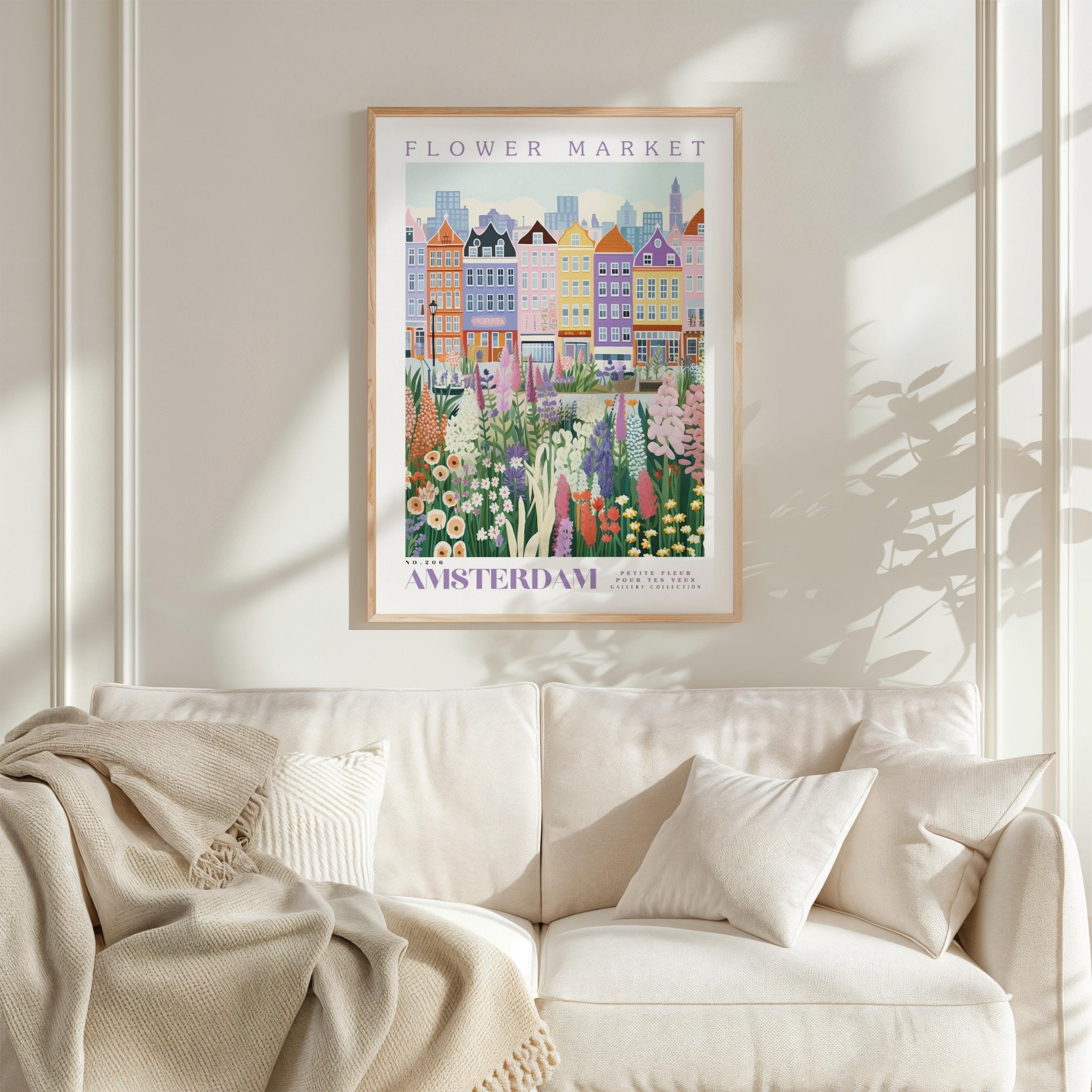 Amsterdam Flower Market Poster - Poster - Flower Poster