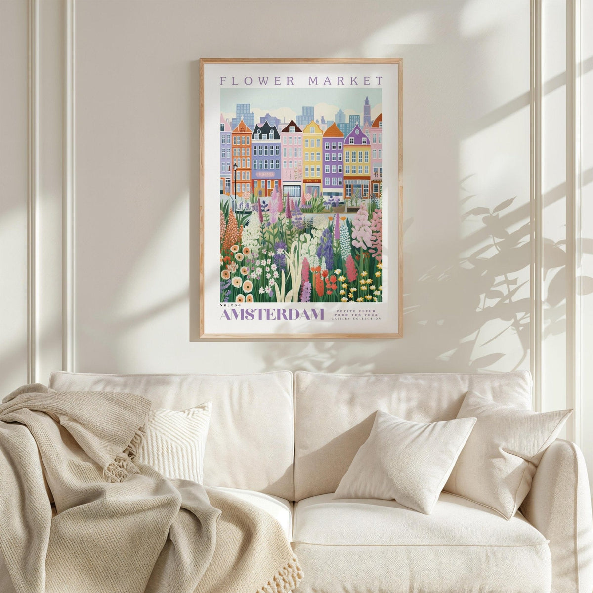 Amsterdam Flower Market Poster - Poster - Flower Poster