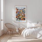 Amsterdam Flower Market Poster - Poster - Flower Poster