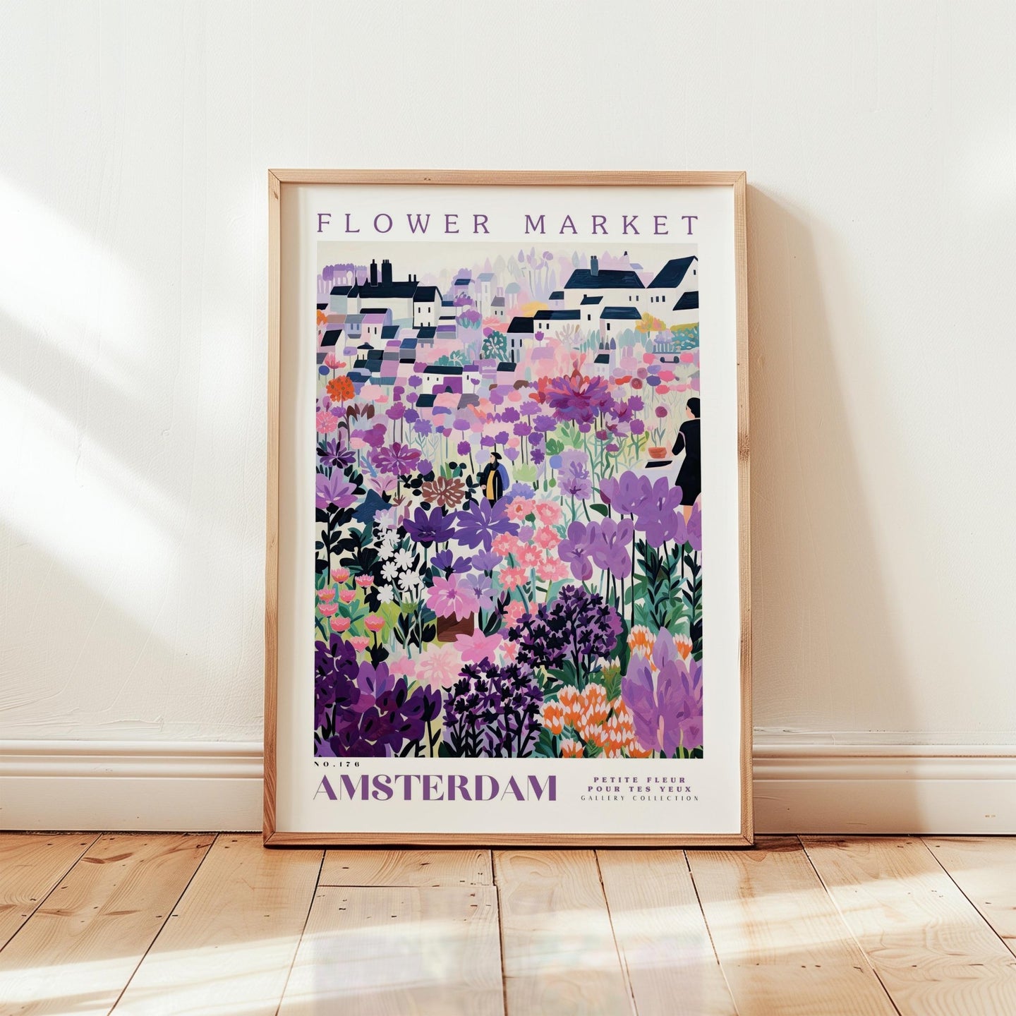 Amsterdam Flower Market Poster - Posters - Flower Poster