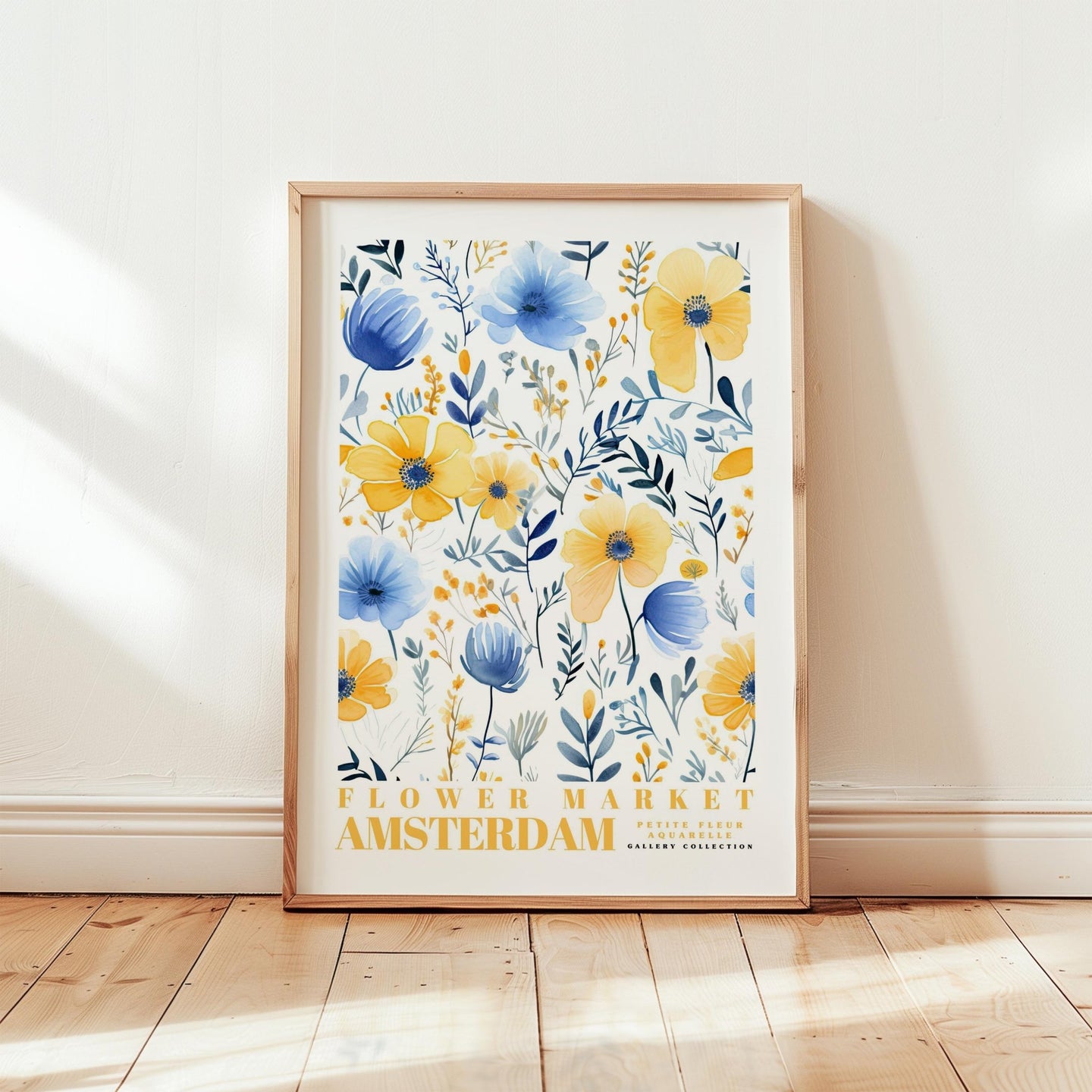Amsterdam Flower Market Poster - Posters - Flower Poster