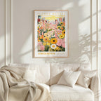 Amsterdam Flower Market Poster - Posters - Flower Poster