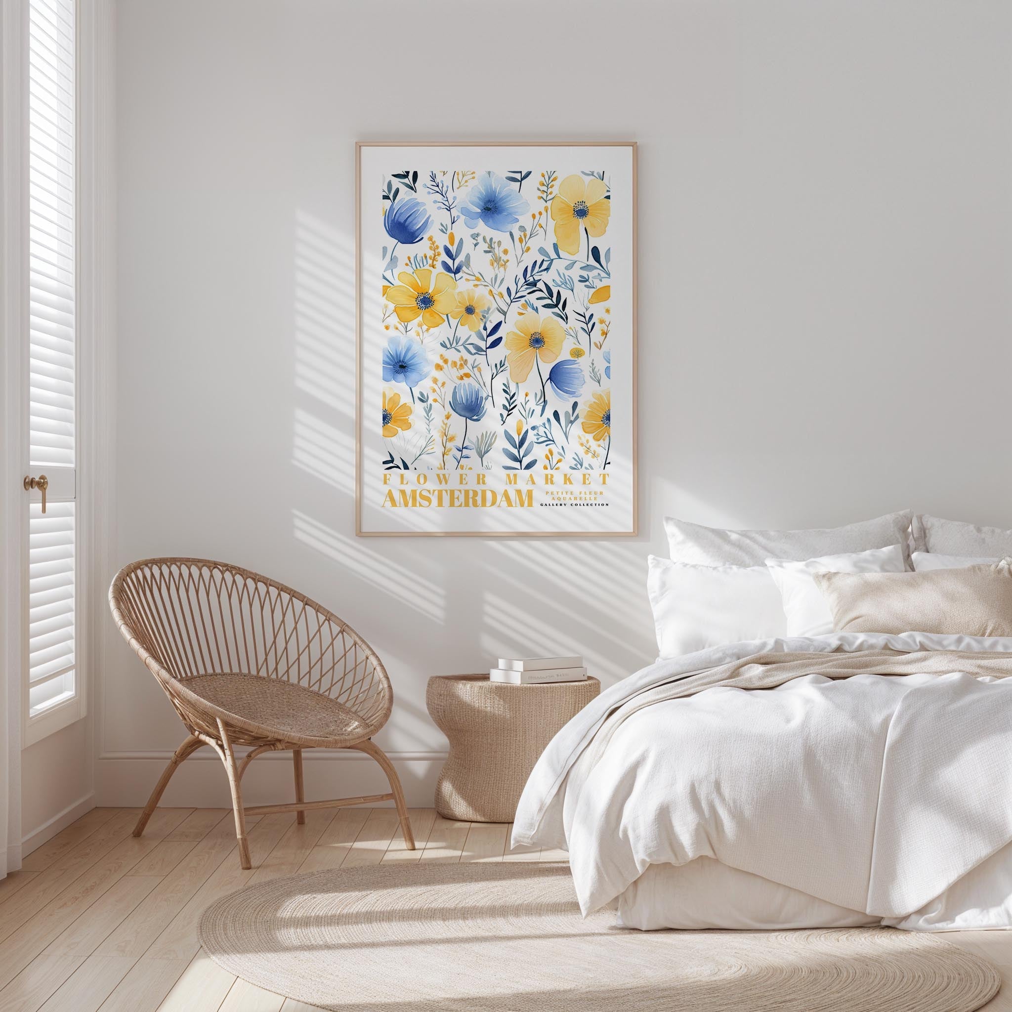 Amsterdam Flower Market Poster - Posters - Flower Poster