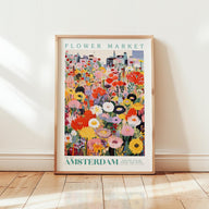 Amsterdam Flower Market Poster - Posters - Flower Poster